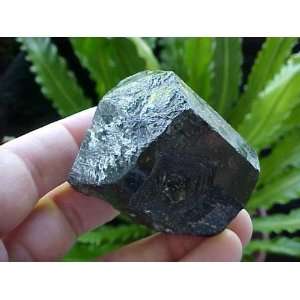 Zs3312 Gemqz Black Tourmaline Loose Crystal Big 