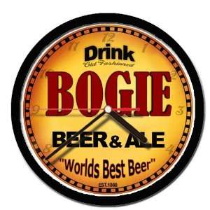  BOGIE beer and ale cerveza wall clock 