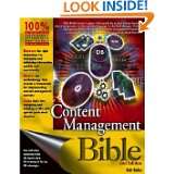 Content Management Bible (2nd Edition) by Bob Boiko (Nov 26, 2004)