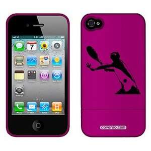  Tennis Forehand on AT&T iPhone 4 Case by Coveroo  