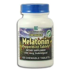 Nutrition Now Peppermint Melatonin (Pack Grocery & Gourmet Food