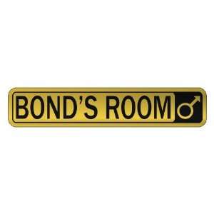   BOND S ROOM  STREET SIGN NAME