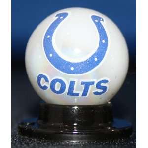  Indianapolis Colts Collectors Marble With Stand 