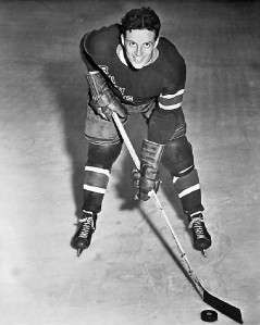 Hal Laycoe 1945 46 Photo NY Rangers Rookie   