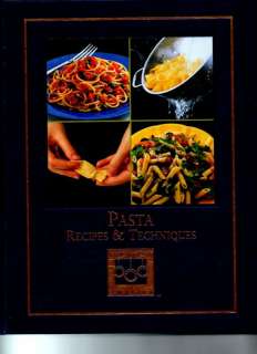 Pasta Recipes & Techniques Cookbook Cooking Club of Am  