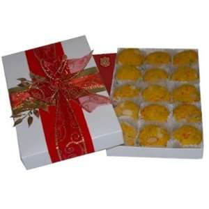 Diwali Boondi Ladoo Indian Sweet Mithai Gift Box Vegan Candy Dessert