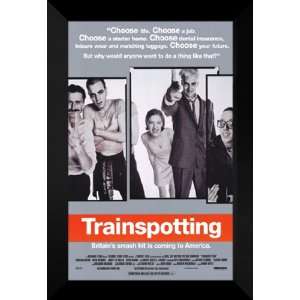  Trainspotting 27x40 FRAMED Movie Poster   Style A 1996 