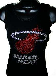 Bling Miami Heat Playoff Tank Top Studded ALLSizesColor  