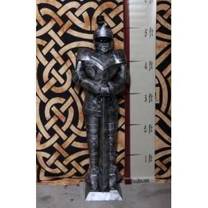  5 Foot Suit of Armor   Medieval Knight (SILVER, GOLD 