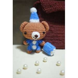  Crochet bear go to sleep  hand made Arts, Crafts 