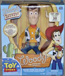 NEW Disney Pixar Toy Story Woodys Roundup Talking fig.  