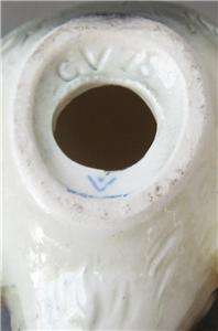   Goebel Porcelain BROWN WHITE BLACK BIRD FIGURINE CV75 Germany  