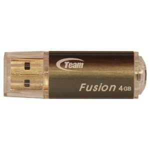  TEAM Fusion 4 GB USB 2.0 Flash Drive TG004GF102AX (Gray 