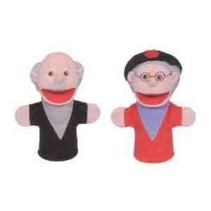  Family Bigmouth Puppets Hispanic Grandparents Toys 