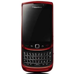 RIM BlackBerry Torch 9800 Red   AT&T Smartphone 3G 843163066021  