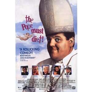  The Pope Must Diet (1991) 27 x 40 Movie Poster Style A 