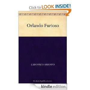   Furioso (Italian Edition) Ludovico Ariosto  Kindle Store