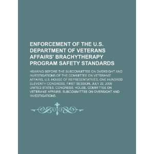 Enforcement of the U.S. Department of Veterans Affairs brachytherapy 