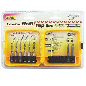 Ivy Classic 8 Pc. Combo Drill Tap Set  
