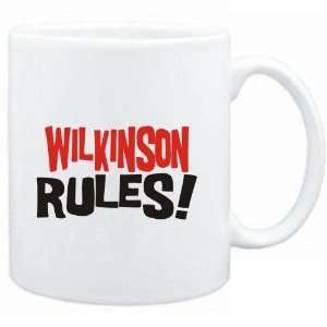  Mug White  Wilkinson rules  Male Names Sports 