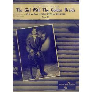  Sheet Music The Girl With The Golden Braids Perry Como 211 