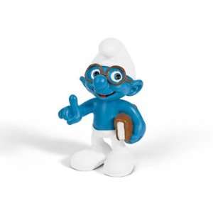  Brainy Smurf with Book ~2 Mini Figure in a Gift Bag 
