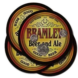  BRAMLEY Family Name Beer & Ale Coasters 