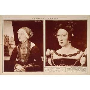  1923 Cranach Mabuse Eleanor Austria Valasquez Lances 