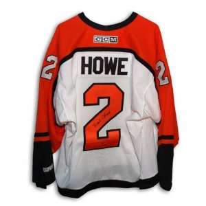  Mark Howe Philadelphia Flyers Autographed CCM Jersey 