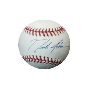 Nick Johnson Autographed Baseball