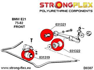 BMW E21 Front & Rear Suspension KIT Polyurethane SPORT  