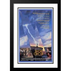  Short Circuit 32x45 Framed and Double Matted Movie Poster 