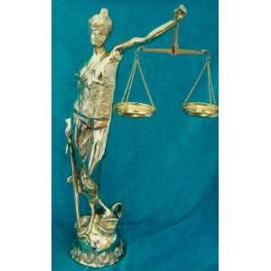  19 in Lady Justice Brass Scales of Justice Lady Justice 