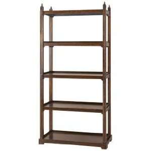  Uttermost Brearly Dark Bourbon Etagere