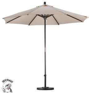  Umbrella for Home Restaurant Deck or Cafe   Tan Patio, Lawn & Garden