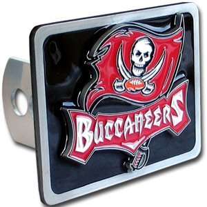  Tamps Bay Buccaneers Pewter Trailer Hitch Cover Sports 