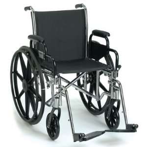  Breezy EC 3000 Lightweight Wheelchair IV Pole Health 