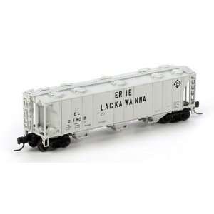  Athearn N RTR PS 2 2893 Covered Hopper, EL #1 Toys 