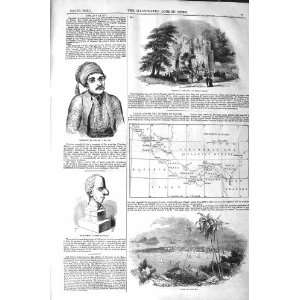   1843 CANAL ISTHMUS PANAMA ROCHE ABBEY TAMBURINI KAYAT