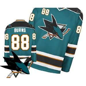  San Jose Sharks Authentic NHL Jerseys Brent Burns Home Green Hockey 