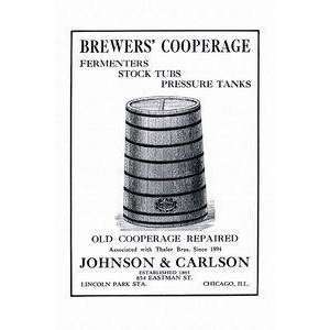  Vintage Art Brewers Cooperage   22575 0