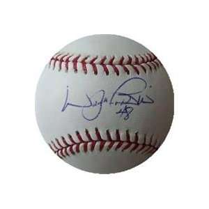  Wayne Franklin autographed Baseball