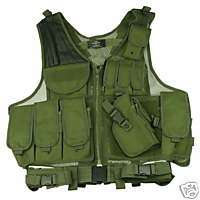 Deluxe Tactical Paintball Vest   OD Green Camouflage  