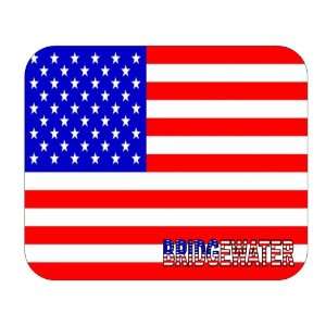  US Flag   Bridgewater, Massachusetts (MA) Mouse Pad 