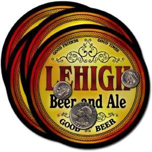  Lehigh, IA Beer & Ale Coasters   4pk 