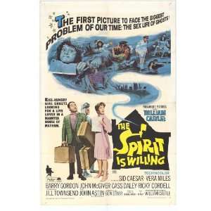 The Spirit is Willing (1967) 27 x 40 Movie Poster Style A 