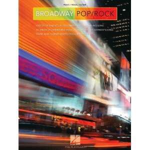  Broadway Pop/Rock   Piano/Vocal/Guitar Songbook Musical 