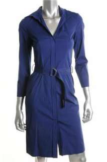 Boss Hugo Boss NEW Blue Career Dress BHFO Sale 0  