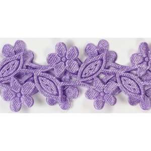  Offray Daisy Chain Ribbon, 1 Wide, 25 Yards, Lavender 