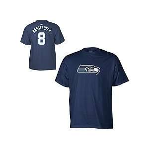 Reebok Seattle Seahawks Matt Hasselbeck Name & Number T Shirt Small